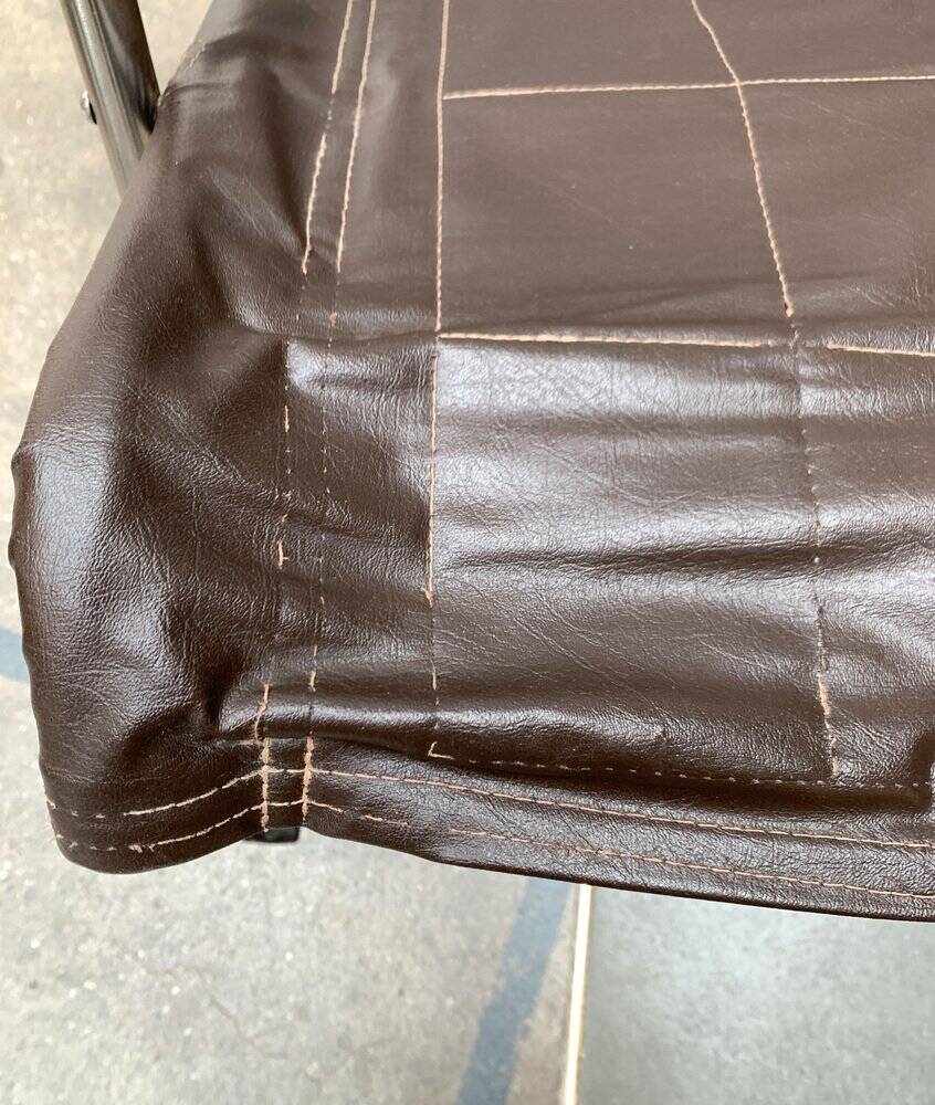 Mid-century Japanese space age folding rocking chair by Takeshi Nii, 1960s