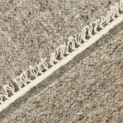 Tapis Kilim turc vintage marron uni 8x10, 255x322 cm