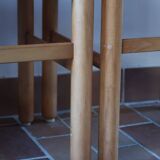 4 vintage straw chairs