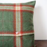 Tartan cushion cover