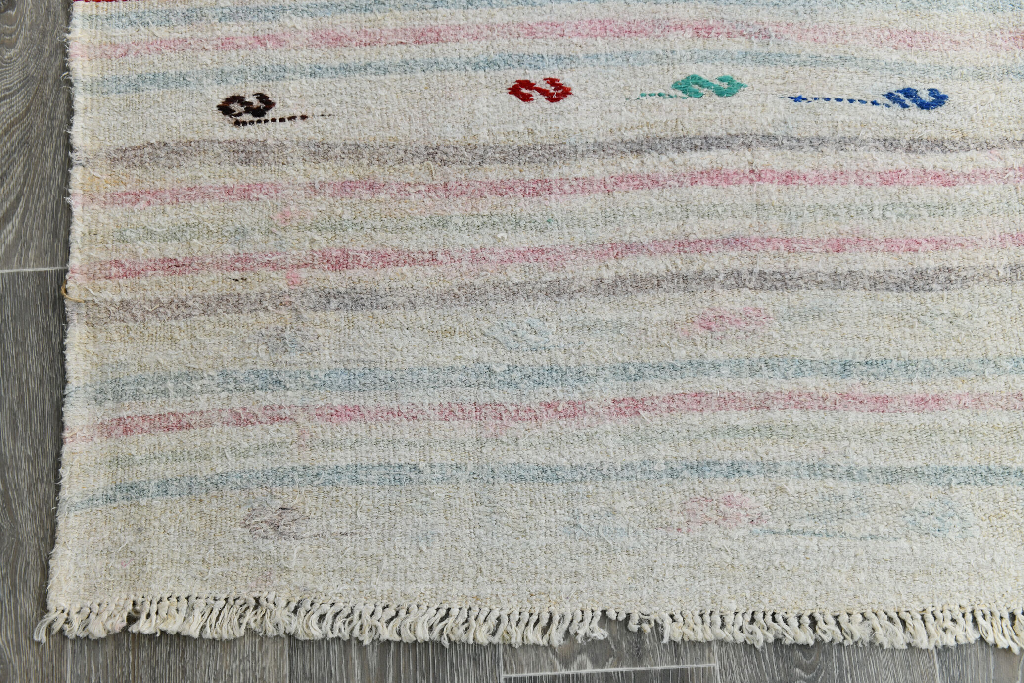 6x10 neutral textured hemp rug,174x309cm