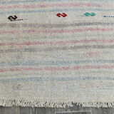 6x10 neutral textured hemp rug,174x309cm