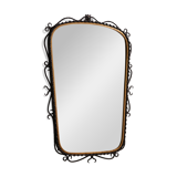 Miroir en fer forgé