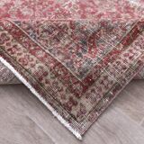 8x11 Red & Burgundy Persian Rug 235x328Cm SK 240833