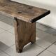 Pair of rustic benches, early 1900s