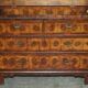 Antique Georgian Display Cabinet in Oyster Veneer circa 1780