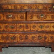 Antique Georgian Display Cabinet in Oyster Veneer circa 1780