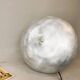 Aluminium mushroom table desk lamp mid century