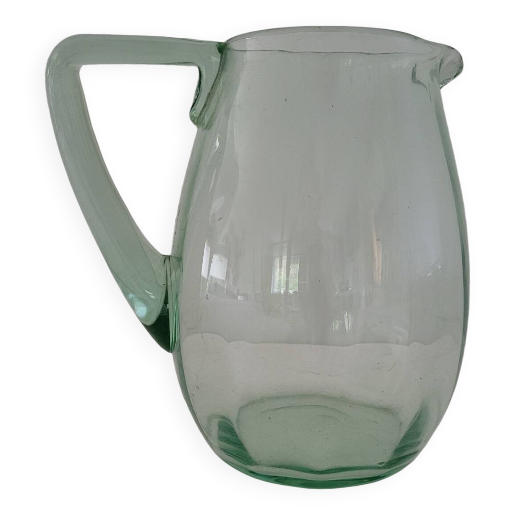 Blown glass carafe