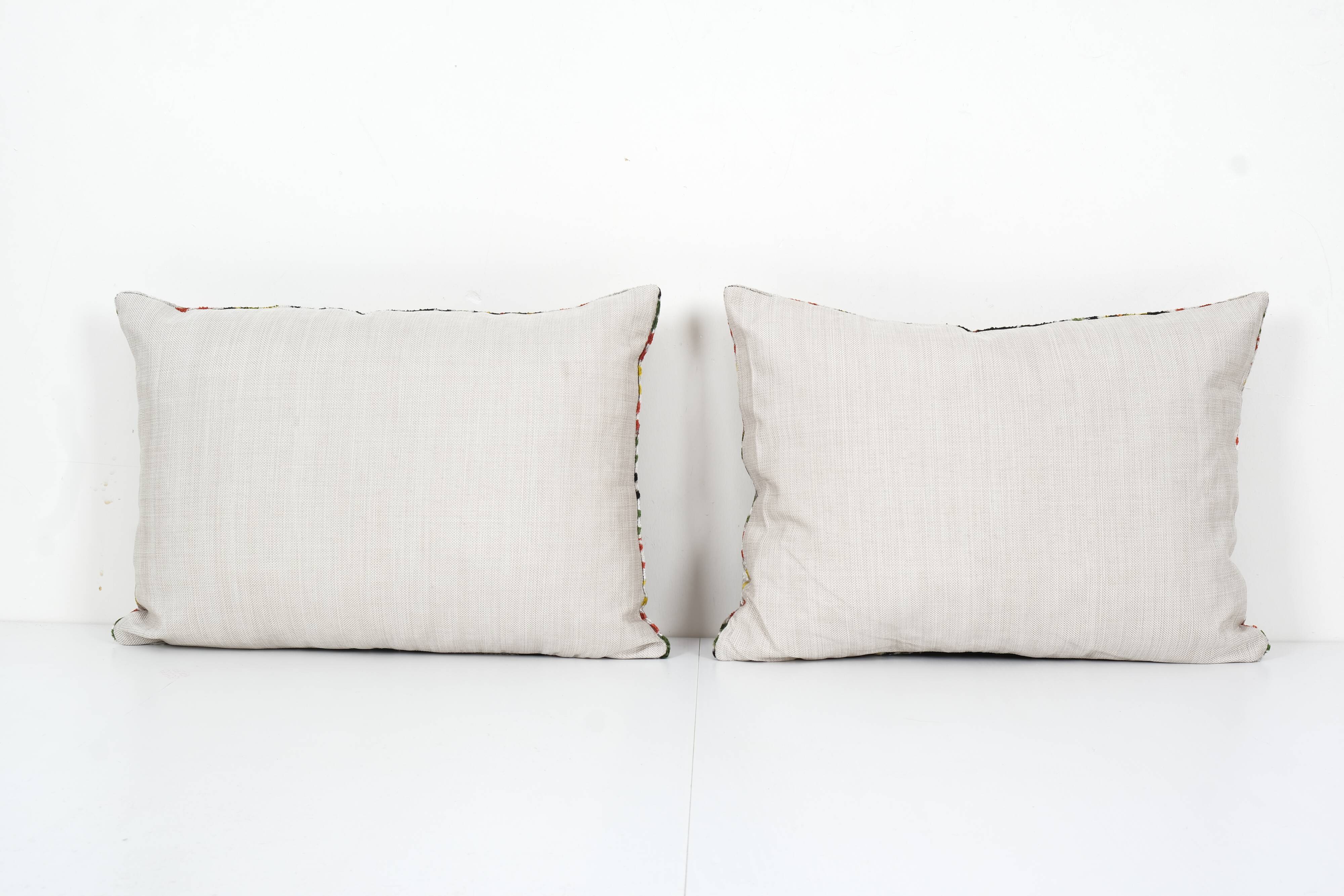 Pair of cushions