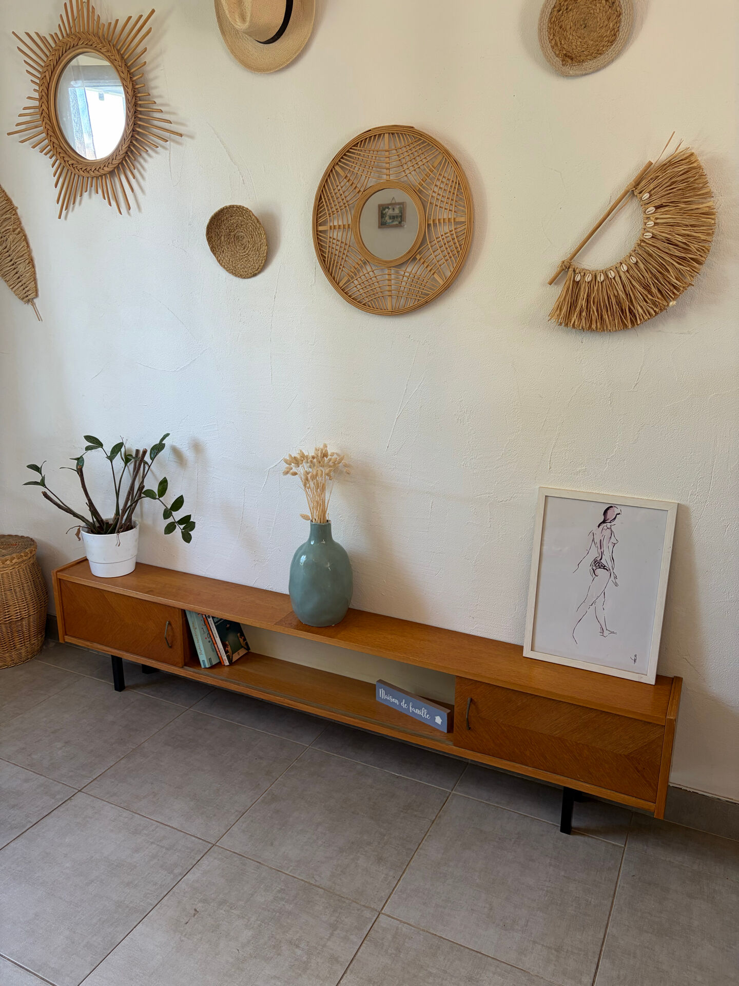 Enfilade basse vintage ( peu profonde )
