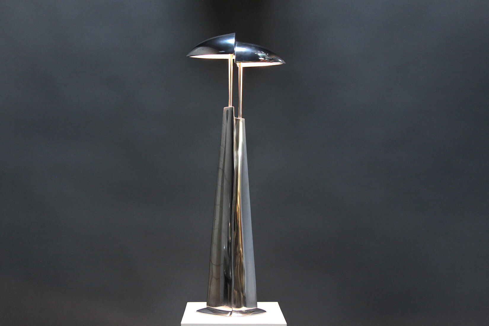 Ara Cast Aluminium Table Lamp Design By Mies & van Gessel For Quasar