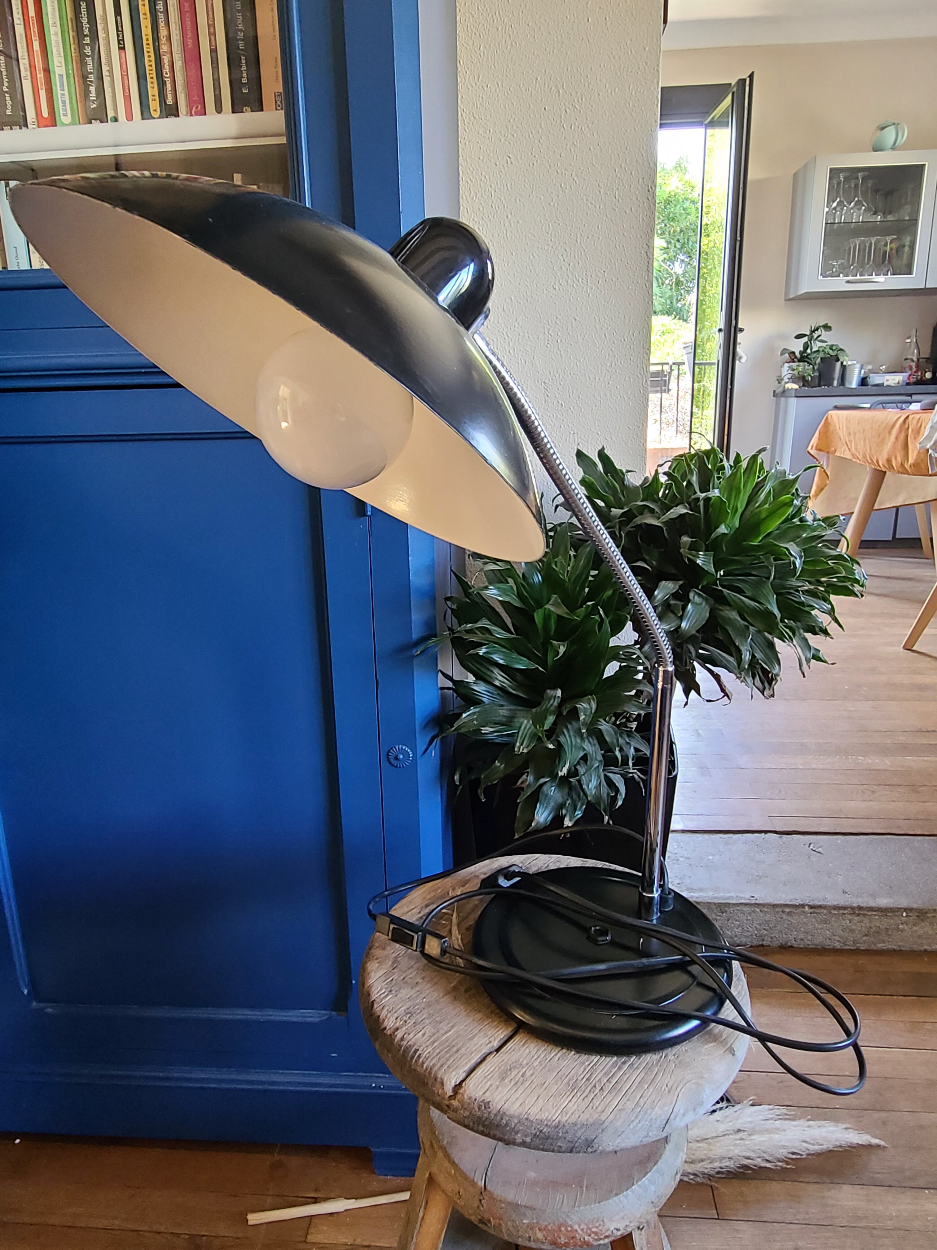 Vintage french lamp 70 aluminor