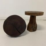 Brutalist mushroom stool
