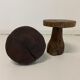 Brutalist mushroom stool