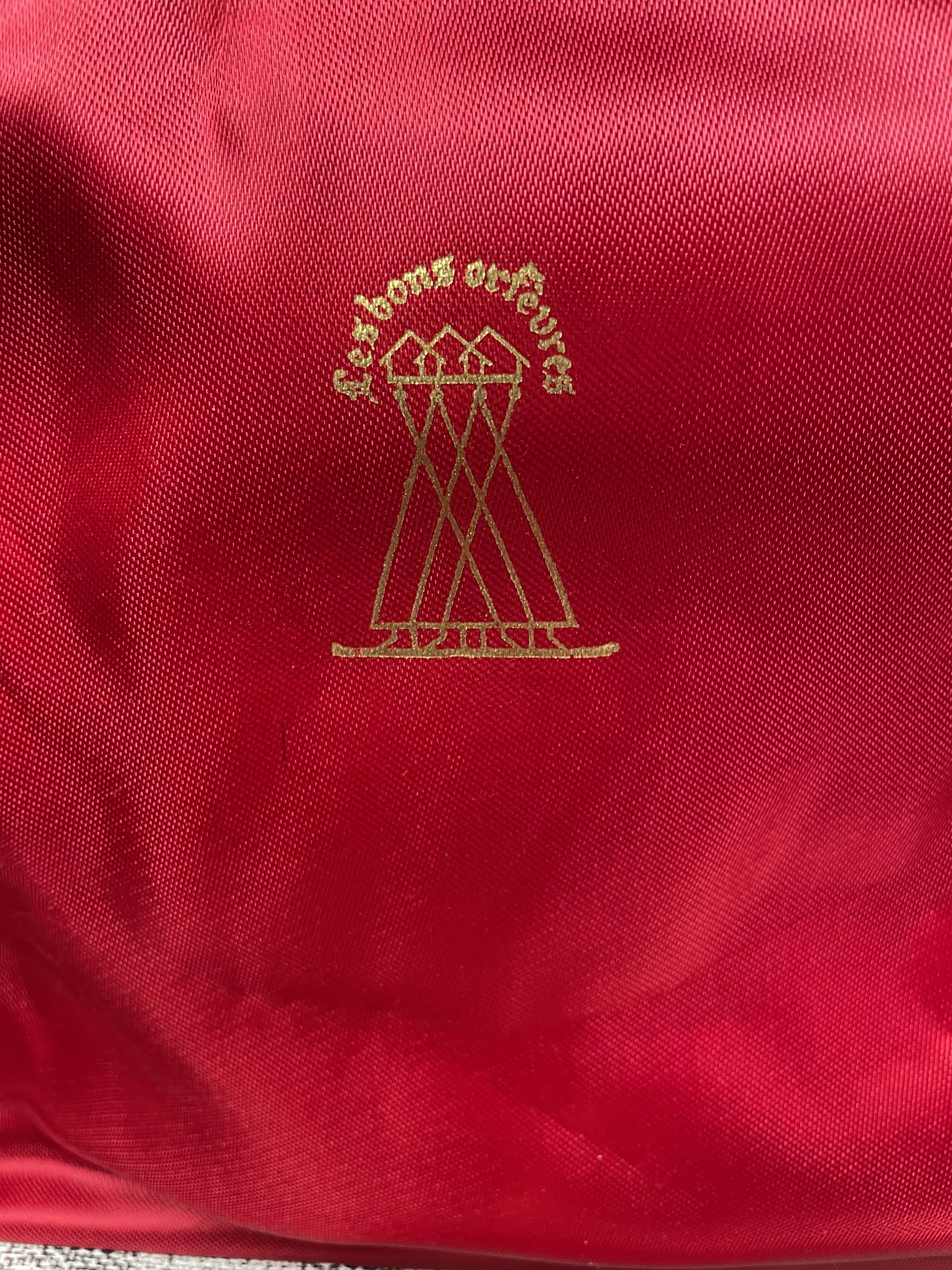 Christofle, América Model, Art Deco, 37-piece Silver-Plated Cutlery Set