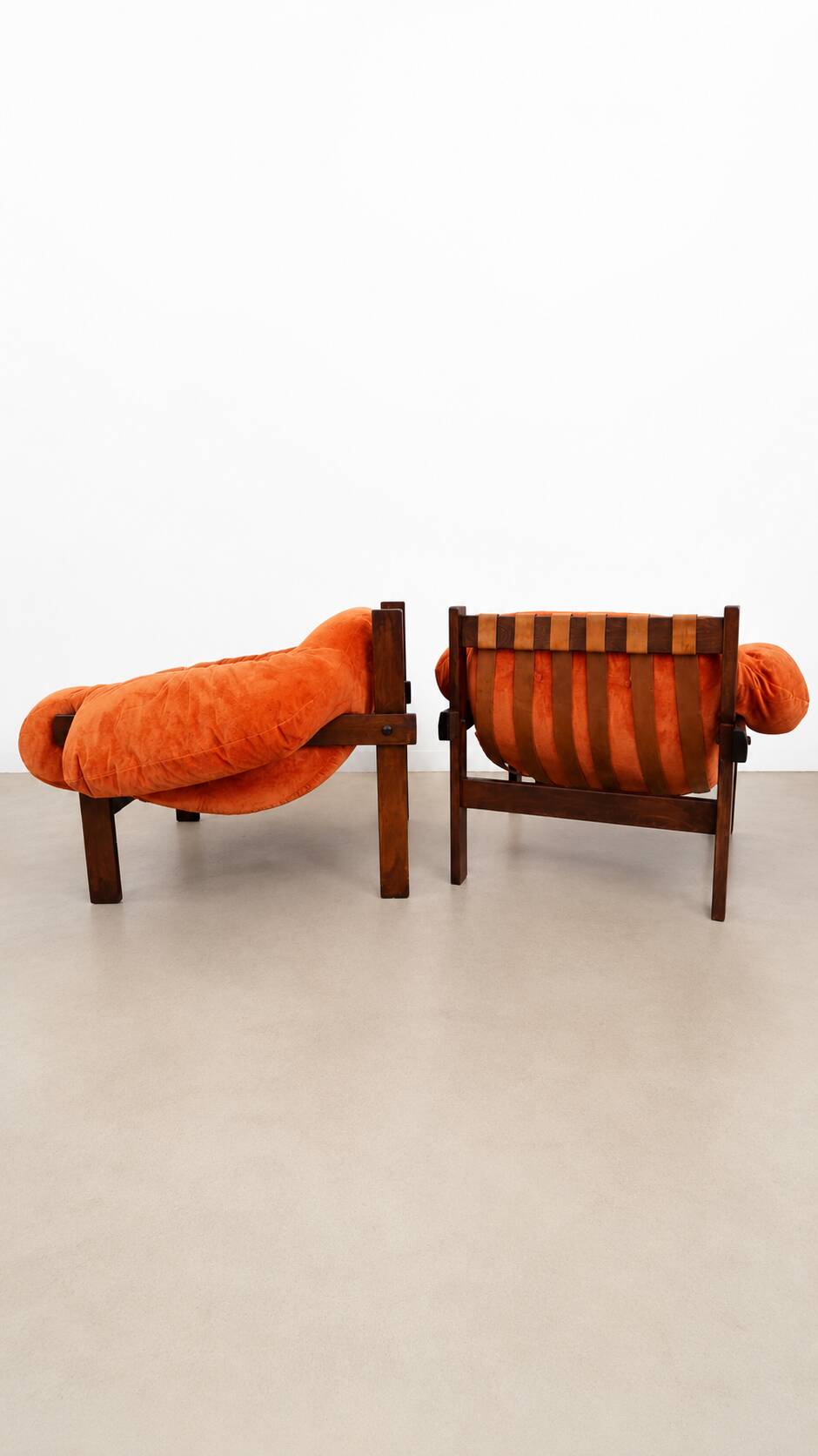 Mid-century Brasil style ‘Balassa’ lounge chairs, 1978