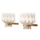 Two wall lamps by Peter Hvidt and Orla Molgaard Nielsen for Le Klint