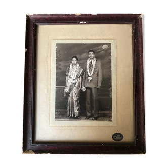 Photo vintage Just married Hindi