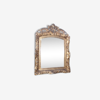 Miroir 19 éme Bois et Stuk Doré