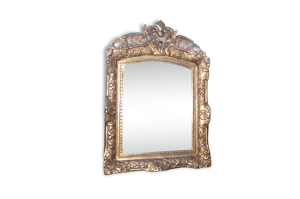 Miroir 19 éme bois et
