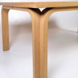 Coffe Table With Linoleum Surface Made With Beech Wood Frame By Magnus Olsen