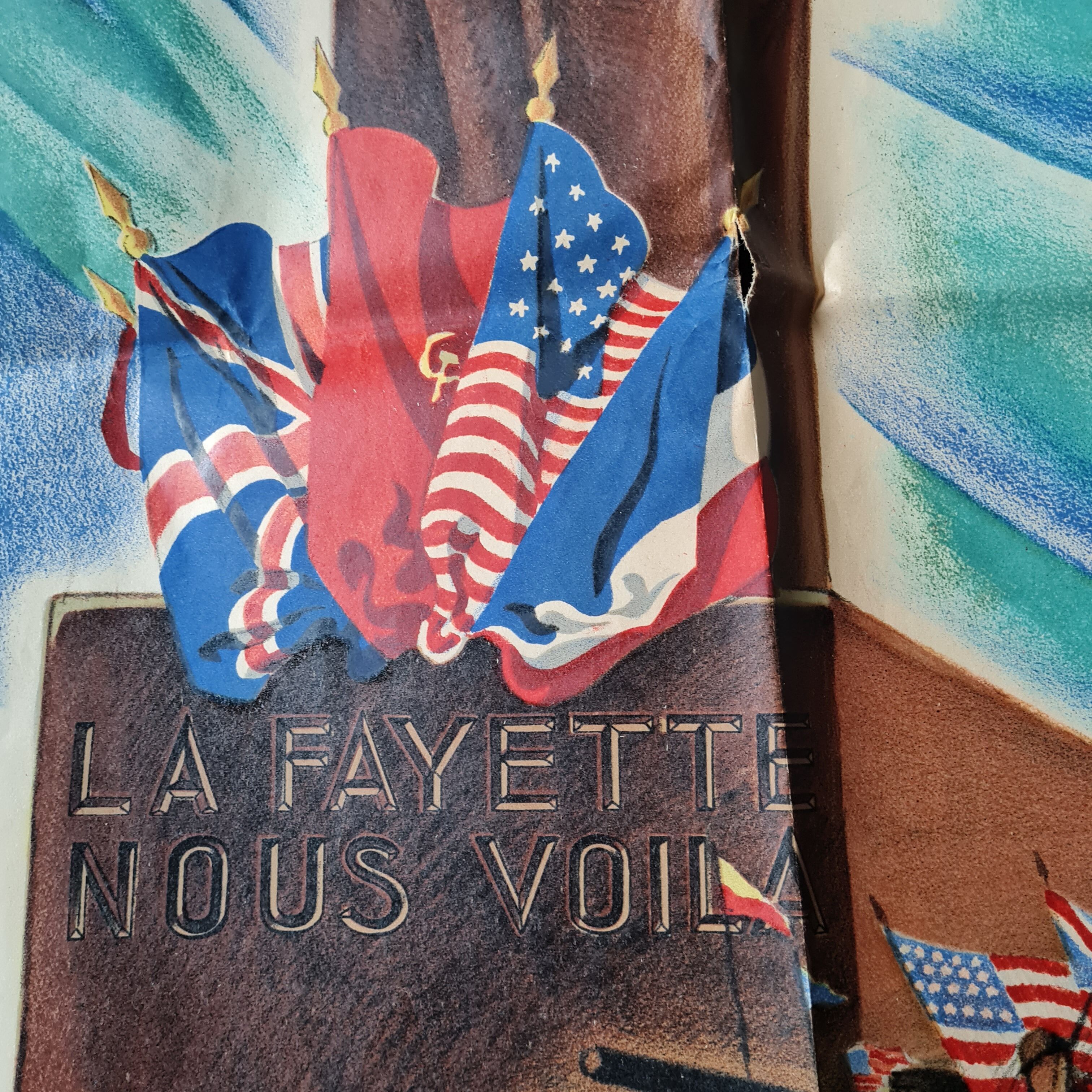 Affiche de la libération