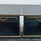 Pair of bedside tables stamped "m.Hirch"