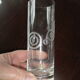 Crystal vase Baccarat roll tube engraved