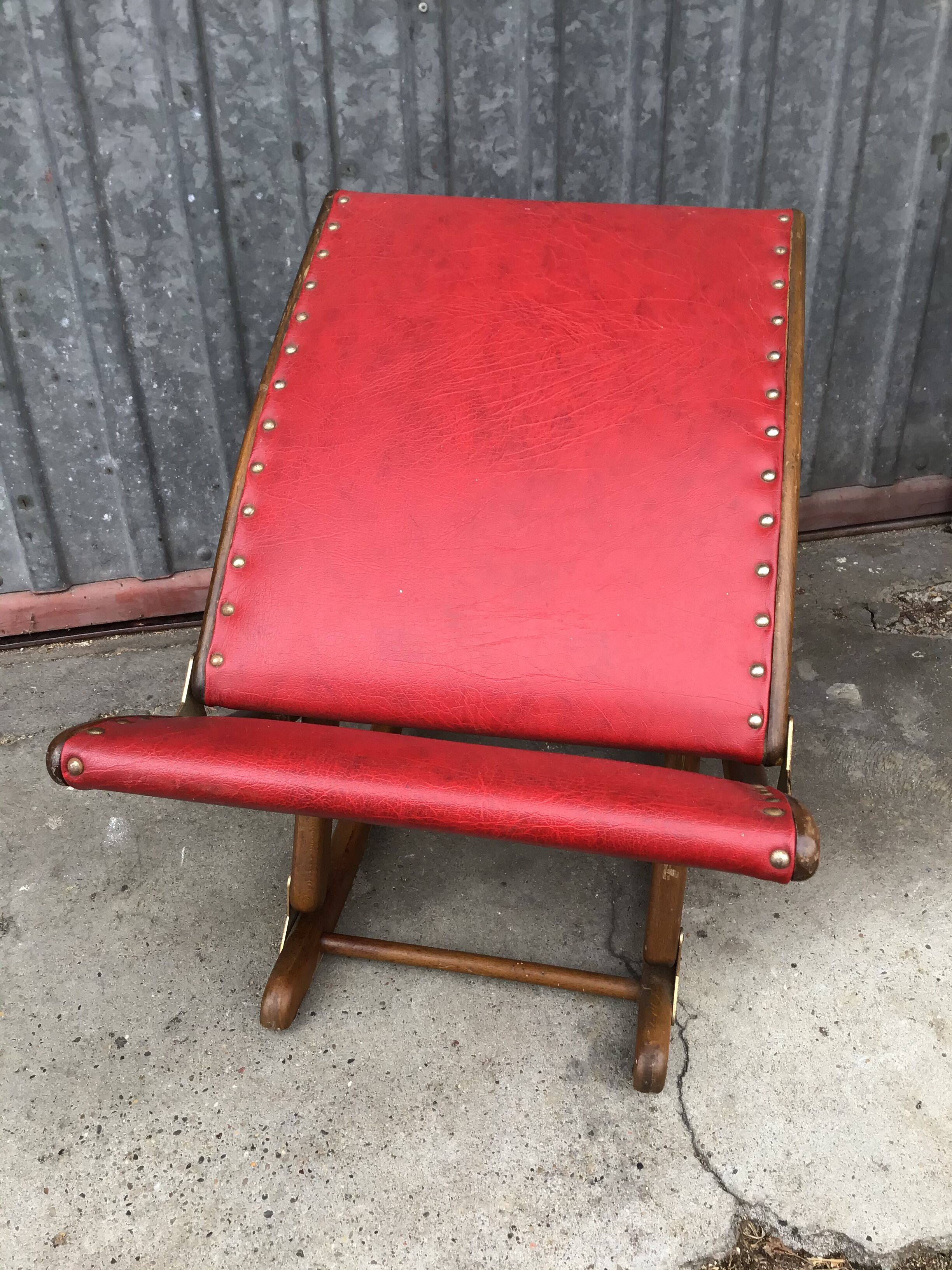 Vintage foot rest