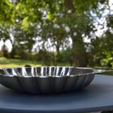 Silver-plated shell-shaped bowl/dish/vegetable dish