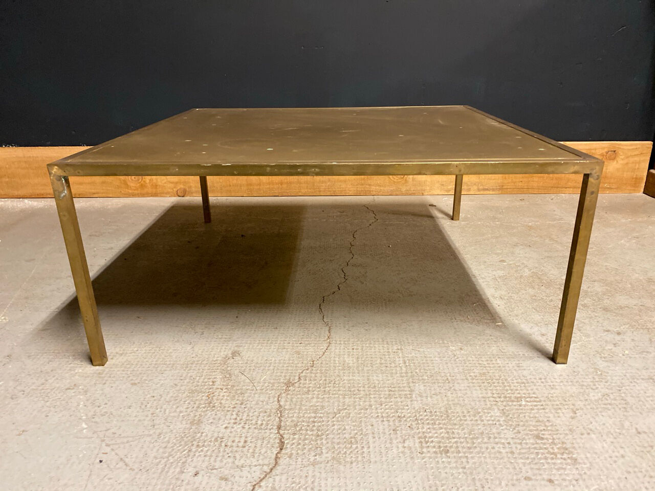 Brass coffee table 1950