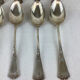 12 old spoons, Stark800 silver