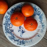 Terre de Fer stand cake plate Gien