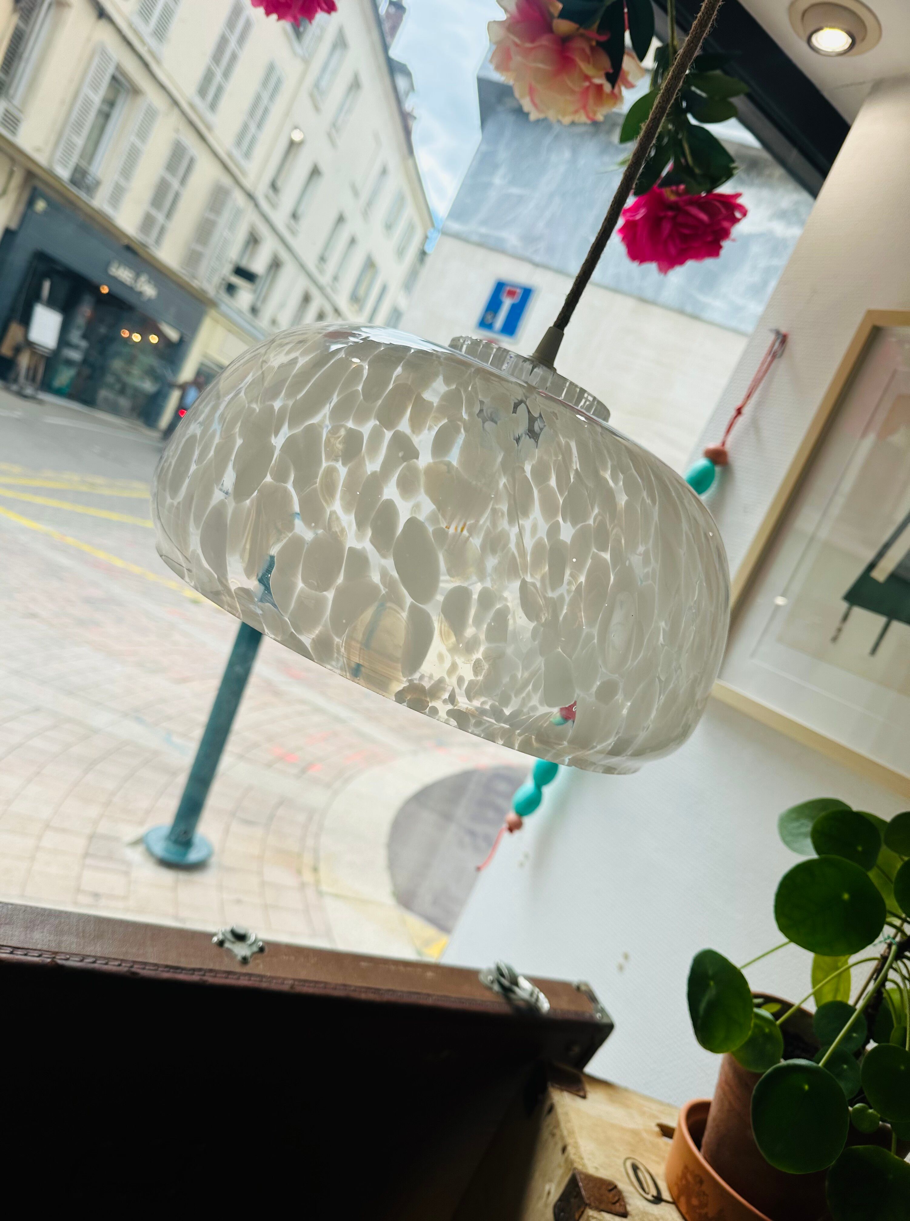 Murano vintage pendant light