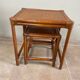 Nest of tables in rattan