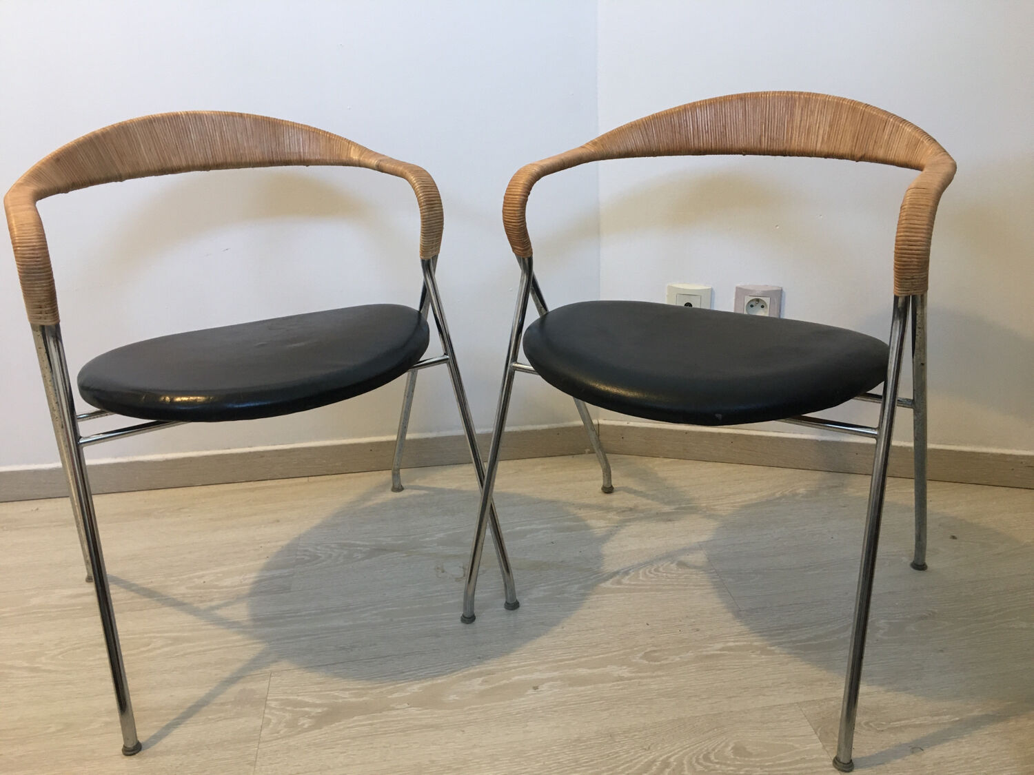 Chaises Saffa HE-103 d'Hans Eichenberge
