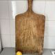Old wooden cutting board