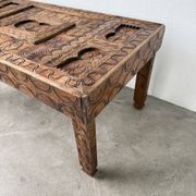Savoyard folk art coffee table