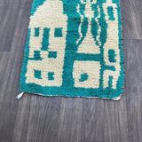 Handmade hallway rug 300cm x 70cm