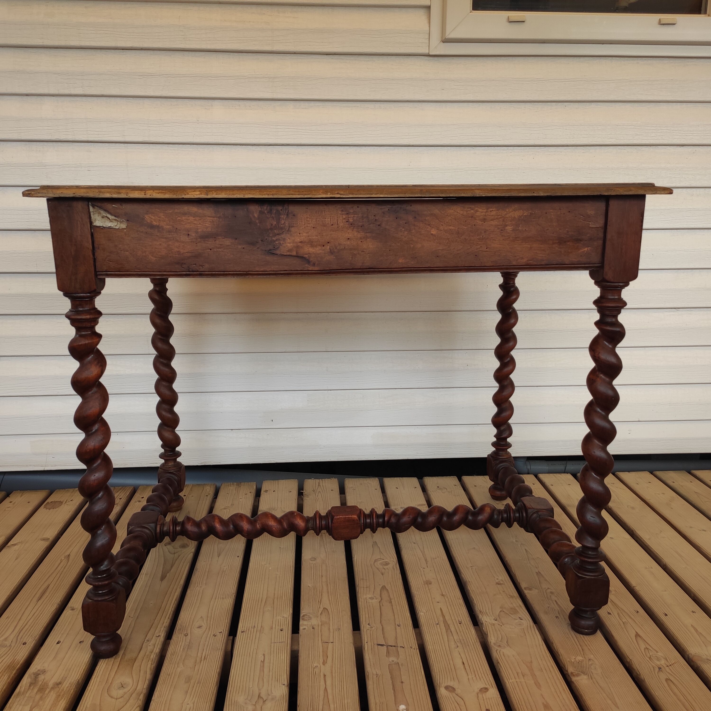 Old office table Louis XIII style