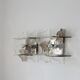 Italian Murano Glass Wall Lamps by Carlo Nason for Mazzega, 1970s, Set of 2