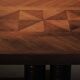 Solid oak table with marquetry, France, circa 1940.