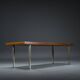 Coffee Table in Rosewood & Chrome, 1960s
