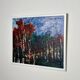 Swedish Oil on Panel – “Forest” by Claes Henrikson – Vintage & Framed