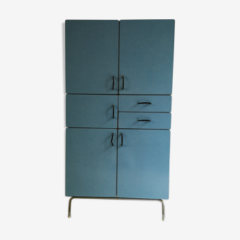 Buffet formica bleu