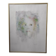 Young woman with green hair -Lithograph signed- Leonor Fini EA