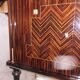 Enfilade vintage en ébène de macassar laqué