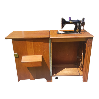 Norma sewing machine in its cabinet