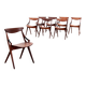 Ensemble de 8 chaises à repas modèle 71, Arne Hovmand Olsen pour Mogens Kold, 1960